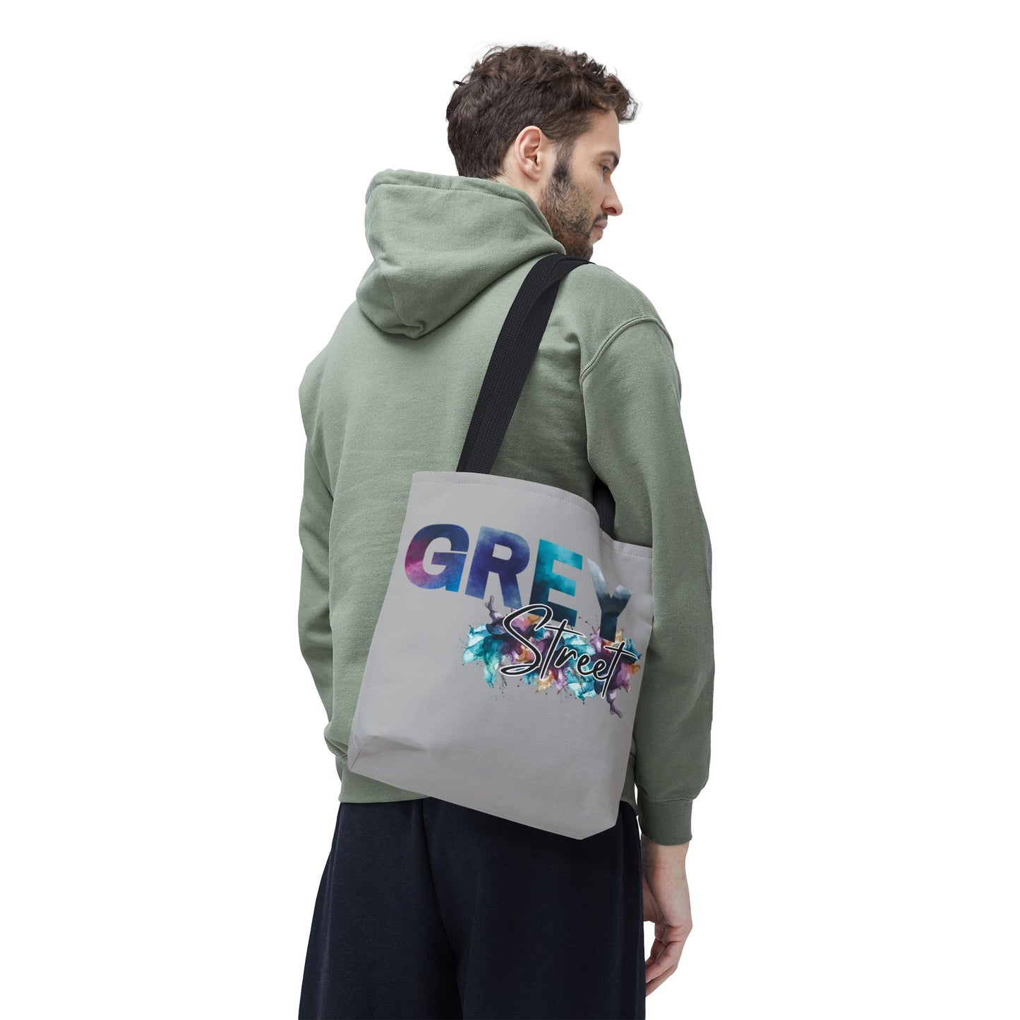Grey Street Vibes Tote Bag - COLOR GREY ~Stylish & Functional for Everyday Use