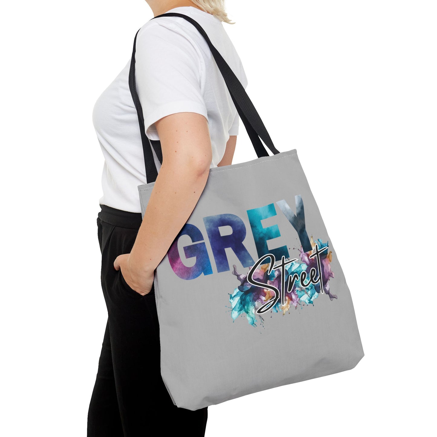 Grey Street Vibes Tote Bag - COLOR GREY ~Stylish & Functional for Everyday Use
