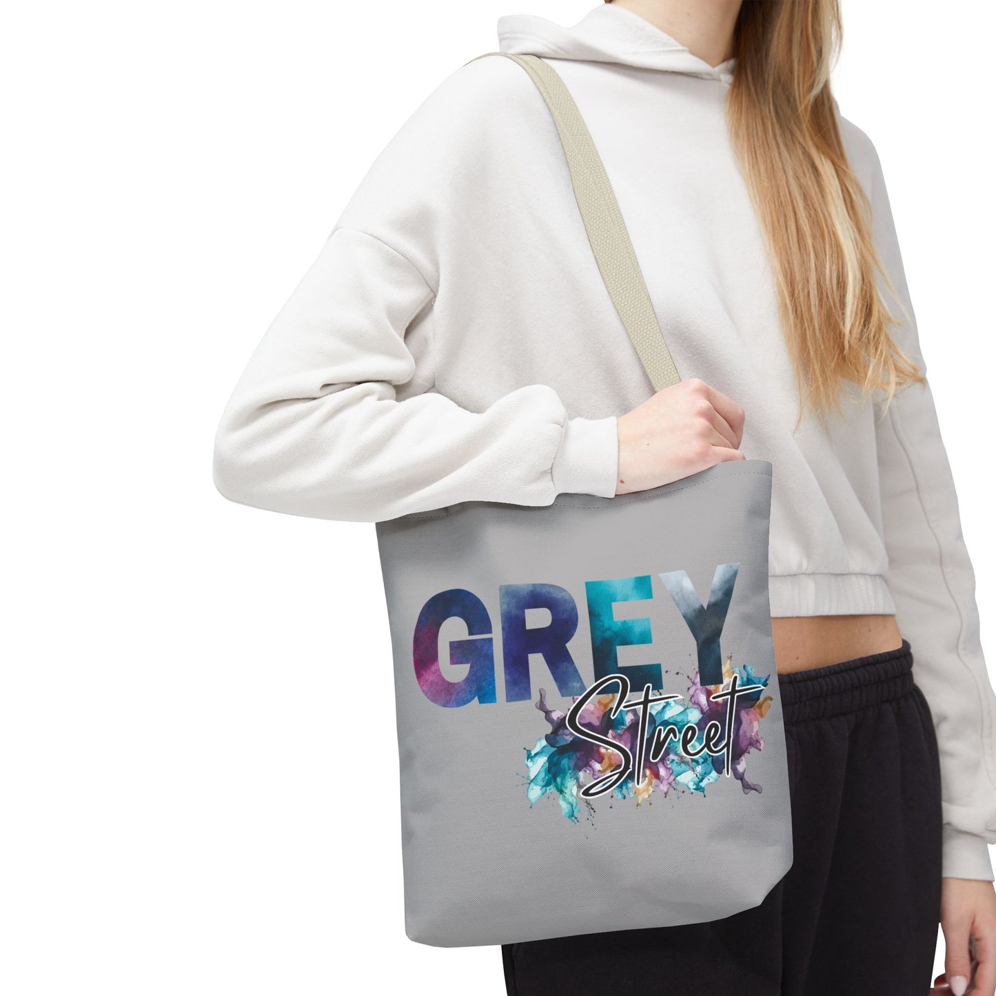 Grey Street Vibes Tote Bag - COLOR GREY ~Stylish & Functional for Everyday Use