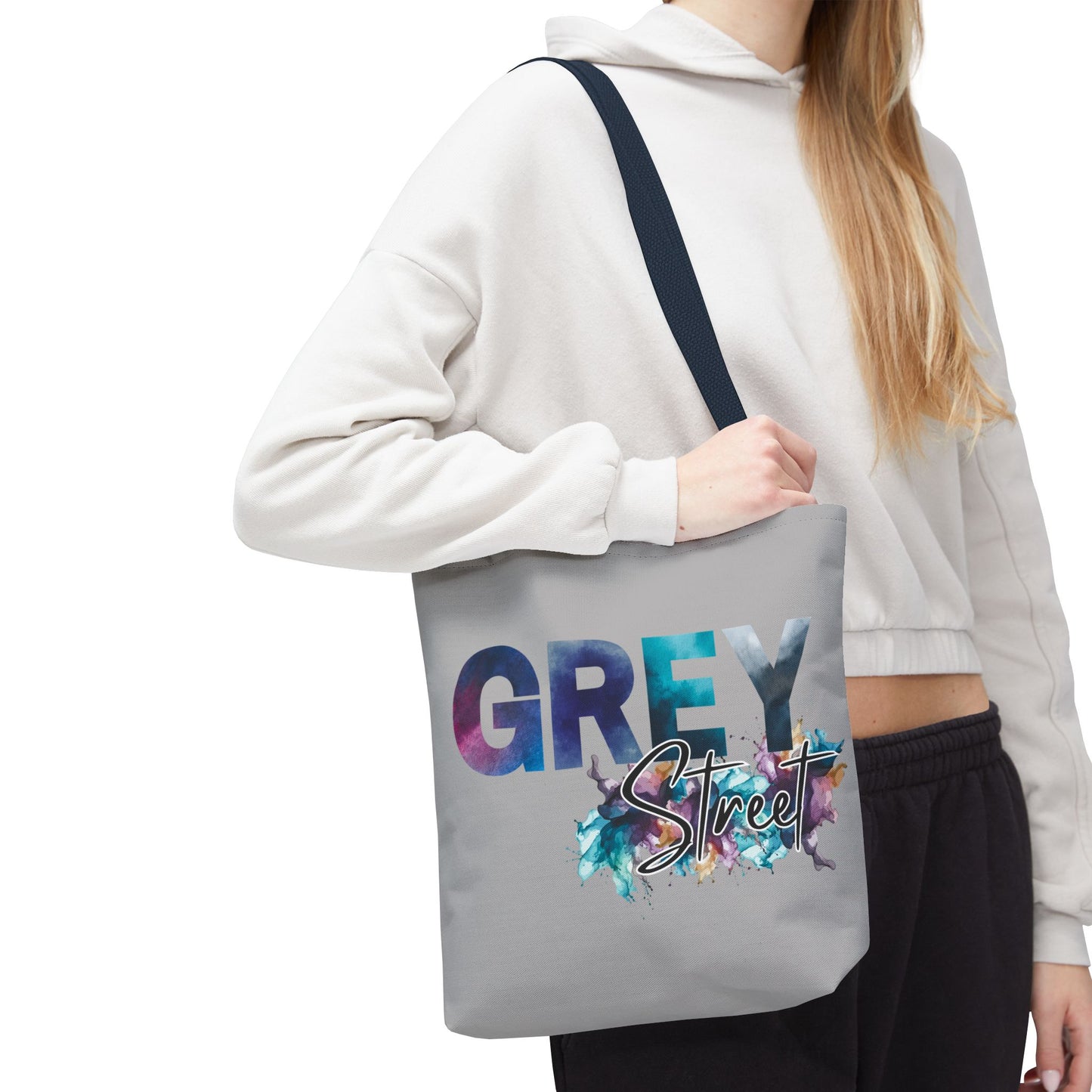 Grey Street Vibes Tote Bag - COLOR GREY ~Stylish & Functional for Everyday Use