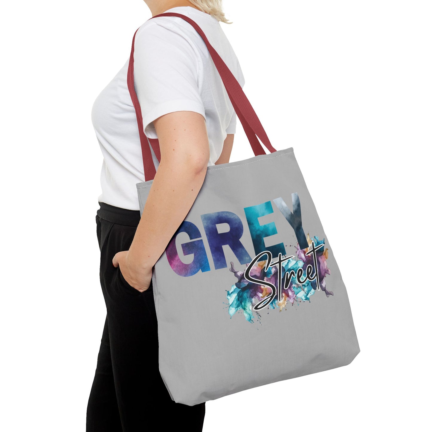 Grey Street Vibes Tote Bag - COLOR GREY ~Stylish & Functional for Everyday Use