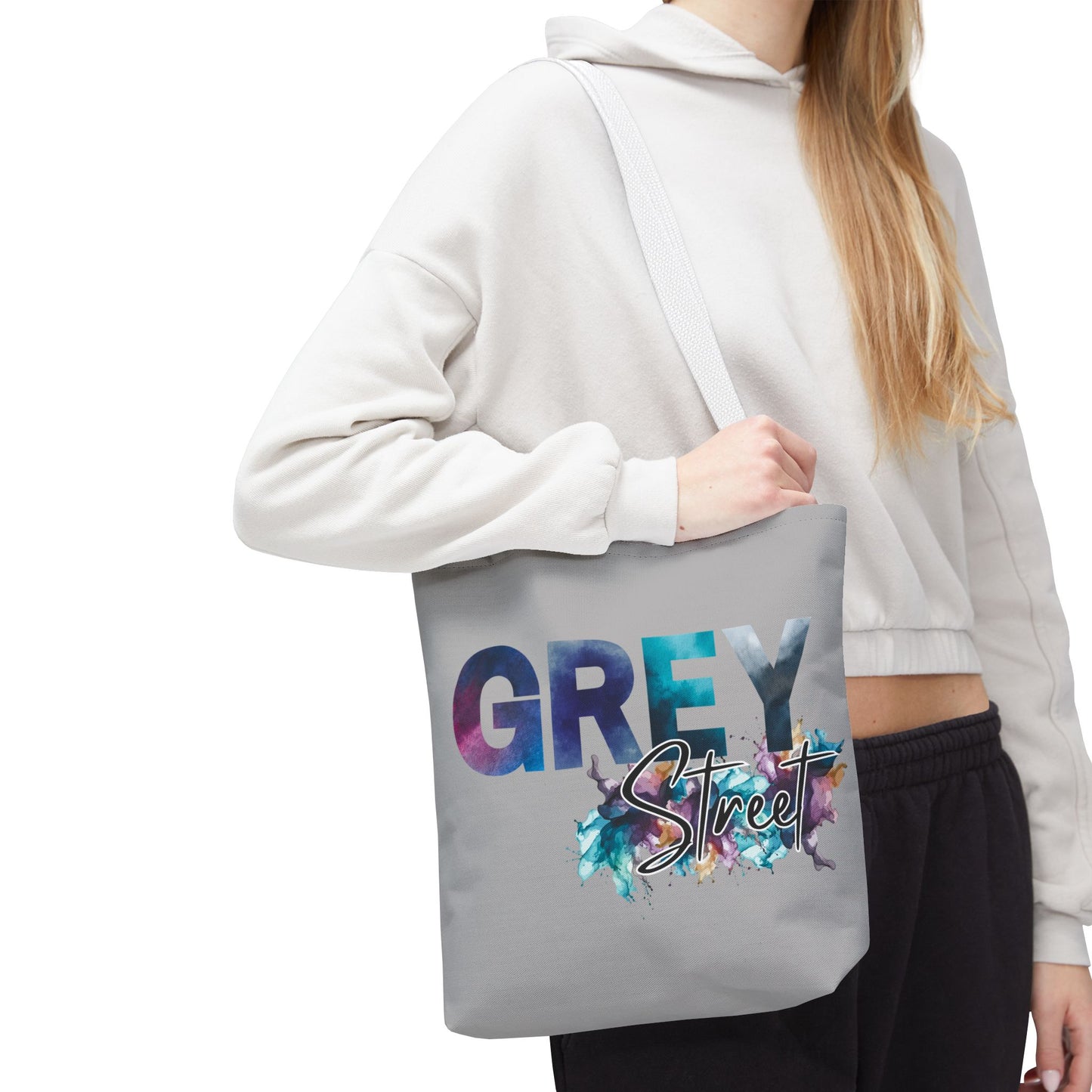 Grey Street Vibes Tote Bag - COLOR GREY ~Stylish & Functional for Everyday Use