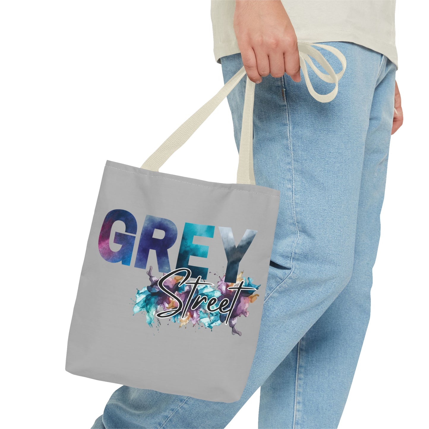 Grey Street Vibes Tote Bag - COLOR GREY ~Stylish & Functional for Everyday Use