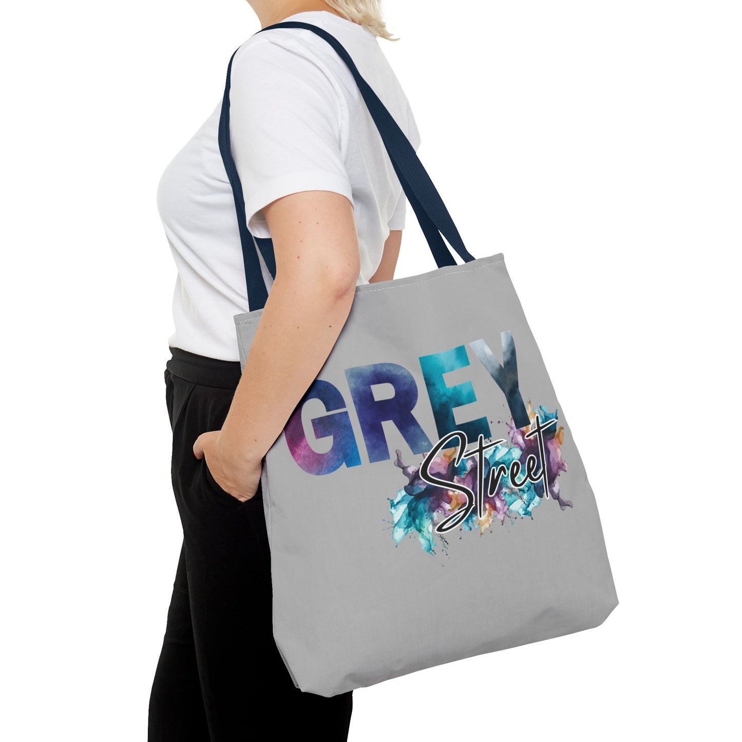 Grey Street Vibes Tote Bag - COLOR GREY ~Stylish & Functional for Everyday Use