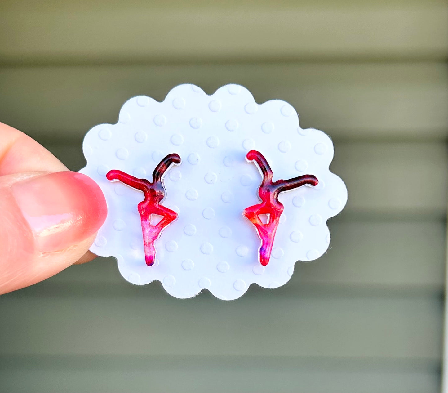 Multi-Colored Specialty Stud Earrings
