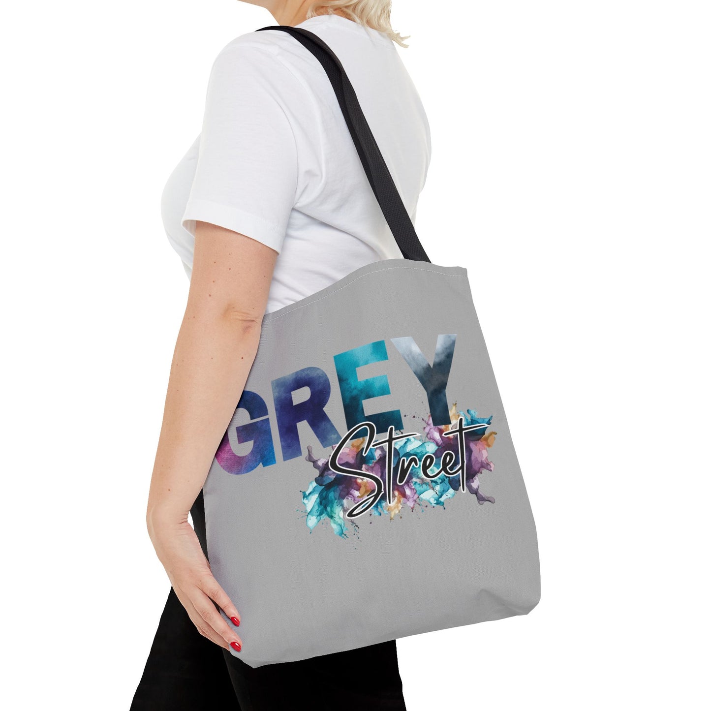 Grey Street Vibes Tote Bag - COLOR GREY ~Stylish & Functional for Everyday Use