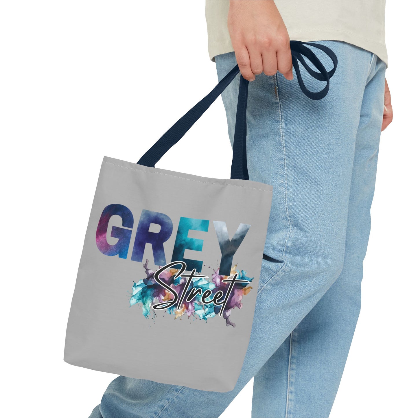 Grey Street Vibes Tote Bag - COLOR GREY ~Stylish & Functional for Everyday Use