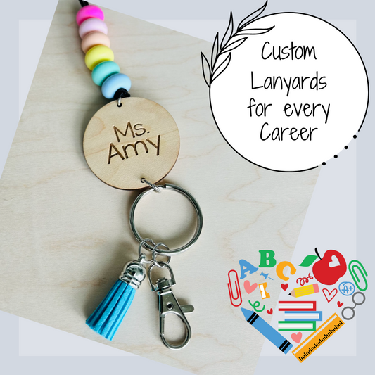 Custom Teacher Lanyards