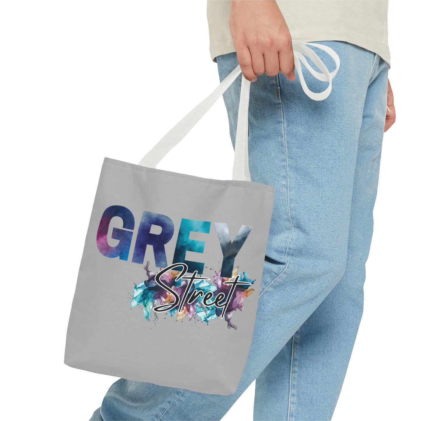 Grey Street Vibes Tote Bag - COLOR GREY ~Stylish & Functional for Everyday Use