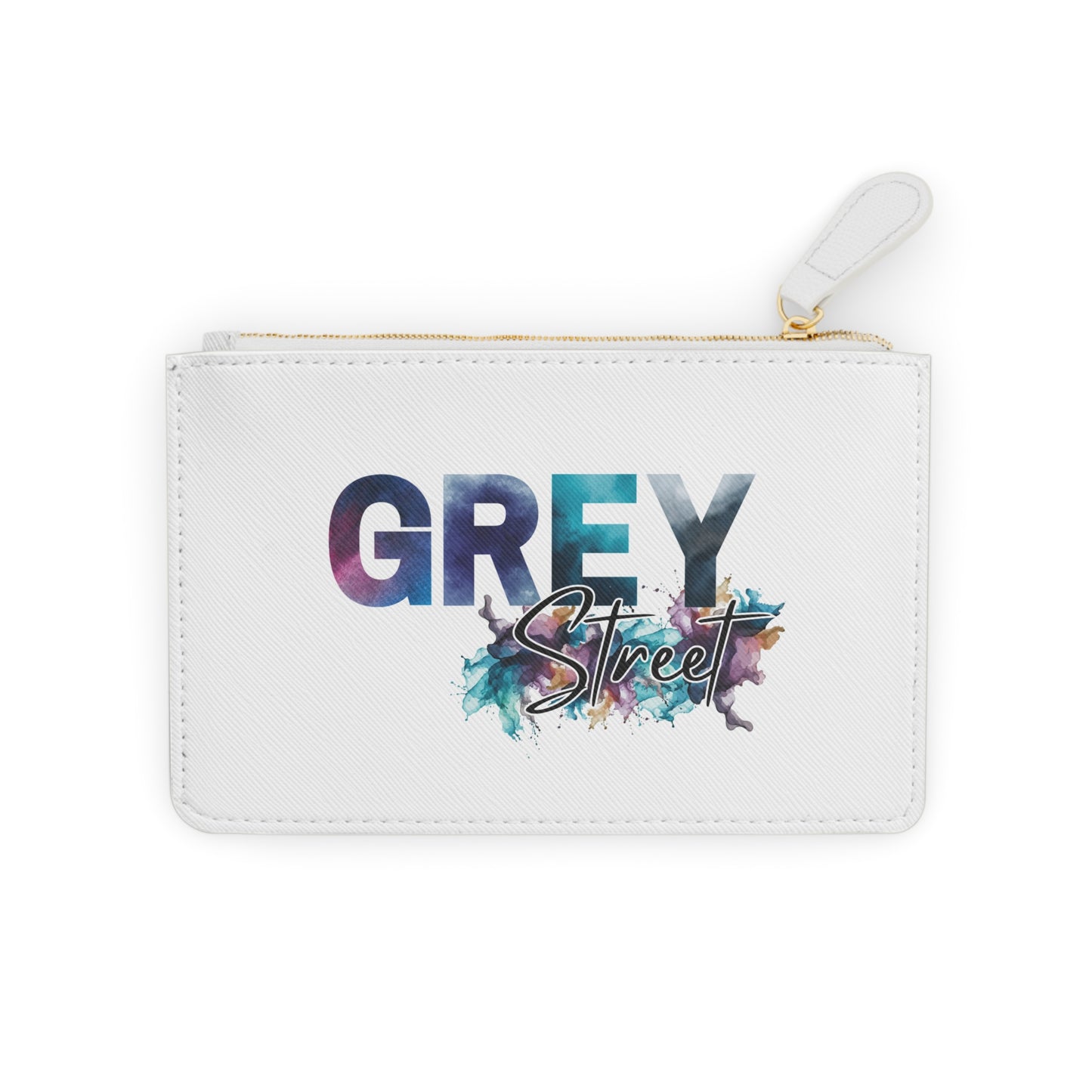 Mini Clutch Bag - "GREY Street" Design for Everyday Use