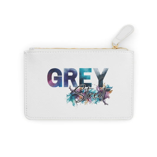 Mini Clutch Bag - "GREY Street" Design for Everyday Use