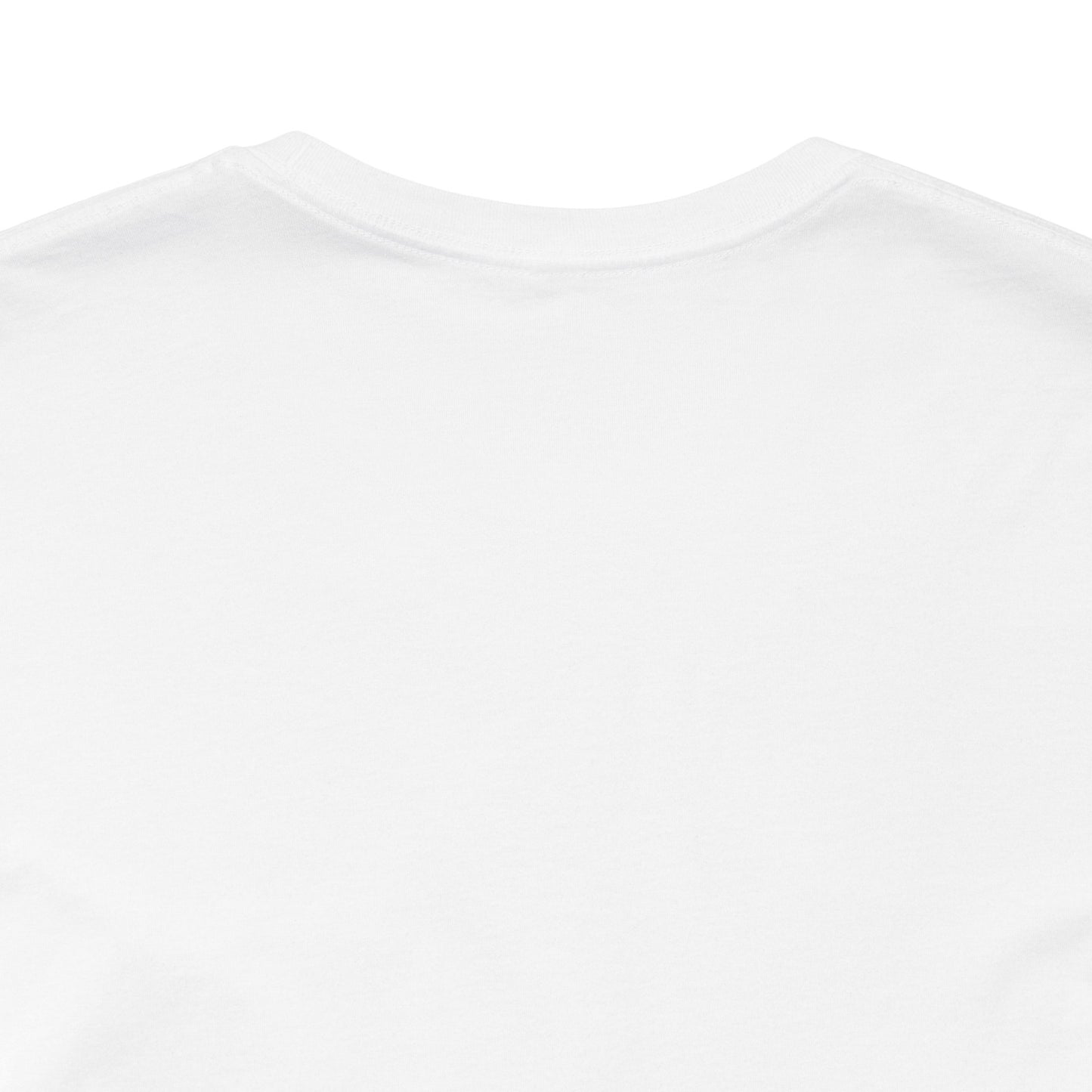 "Crossed Into a Dream Blue and Red Mushroom" Unisex Jersey Tee - Colorful Nature-Inspired Design