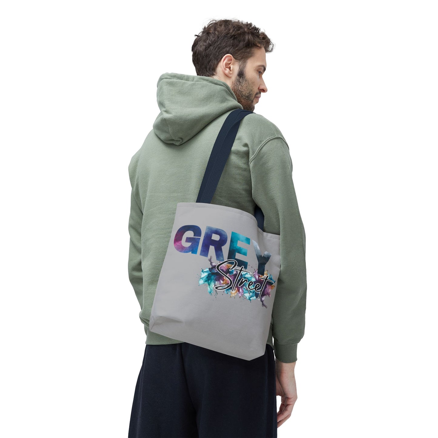 Grey Street Vibes Tote Bag - COLOR GREY ~Stylish & Functional for Everyday Use