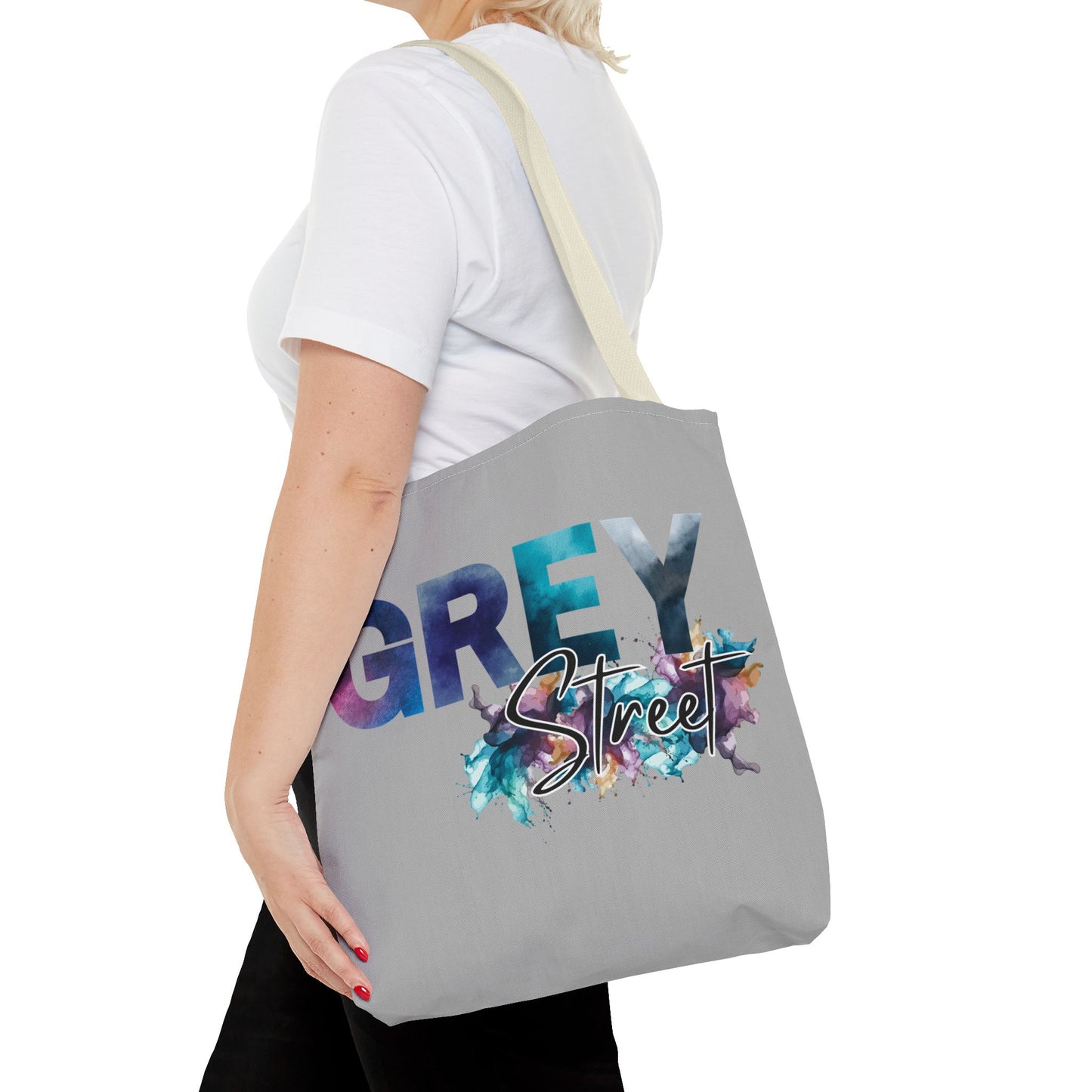 Grey Street Vibes Tote Bag - COLOR GREY ~Stylish & Functional for Everyday Use