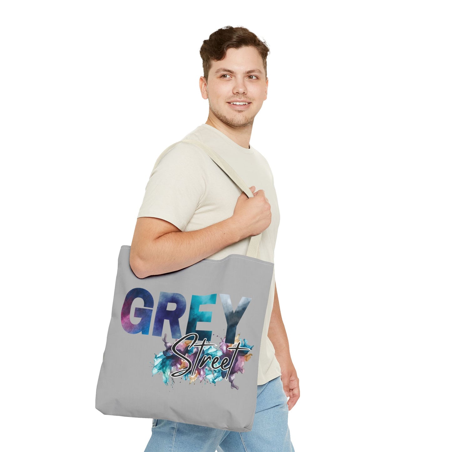 Grey Street Vibes Tote Bag - COLOR GREY ~Stylish & Functional for Everyday Use