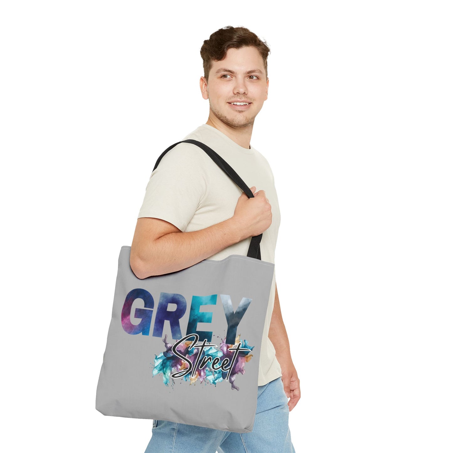 Grey Street Vibes Tote Bag - COLOR GREY ~Stylish & Functional for Everyday Use