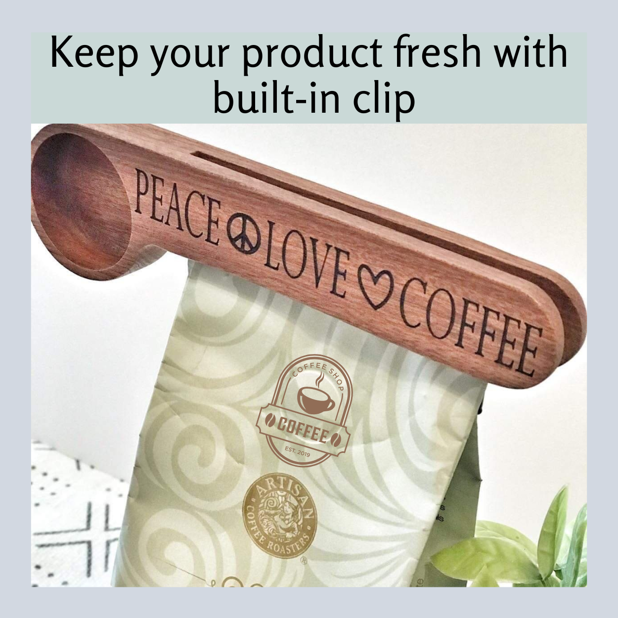 Coffee Scoop Clip