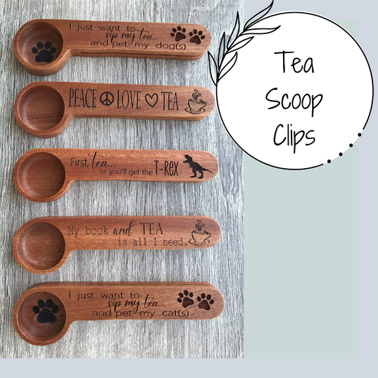 Tea Scoop Clips