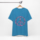 Floral Peace Sign  Unisex Comfort Soft Jersey Tee