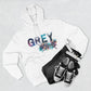 Grey Street Three-Panel soft touch Fleece Hoodie (Lane Seven)