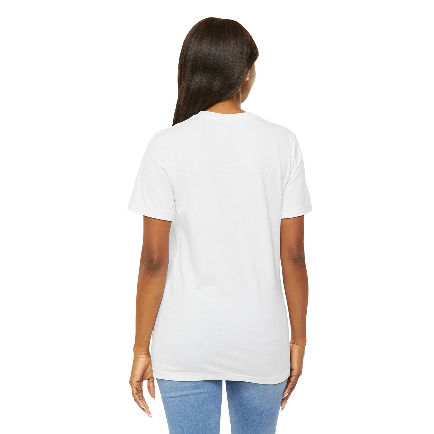 Floral Peace Sign  Unisex Comfort Soft Jersey Tee