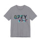 Grey Street Black Cat Unisex Jersey Tee - Stylish & Vibrant Fashion Statement
