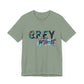 Grey Street Black Cat Unisex Jersey Tee - Stylish & Vibrant Fashion Statement