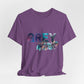 Grey Street Unisex Soft Jersey Tee -Vibrant Muted Colors captivates the vibe of Grey Street