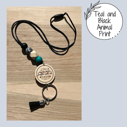 Custom Teacher Lanyards