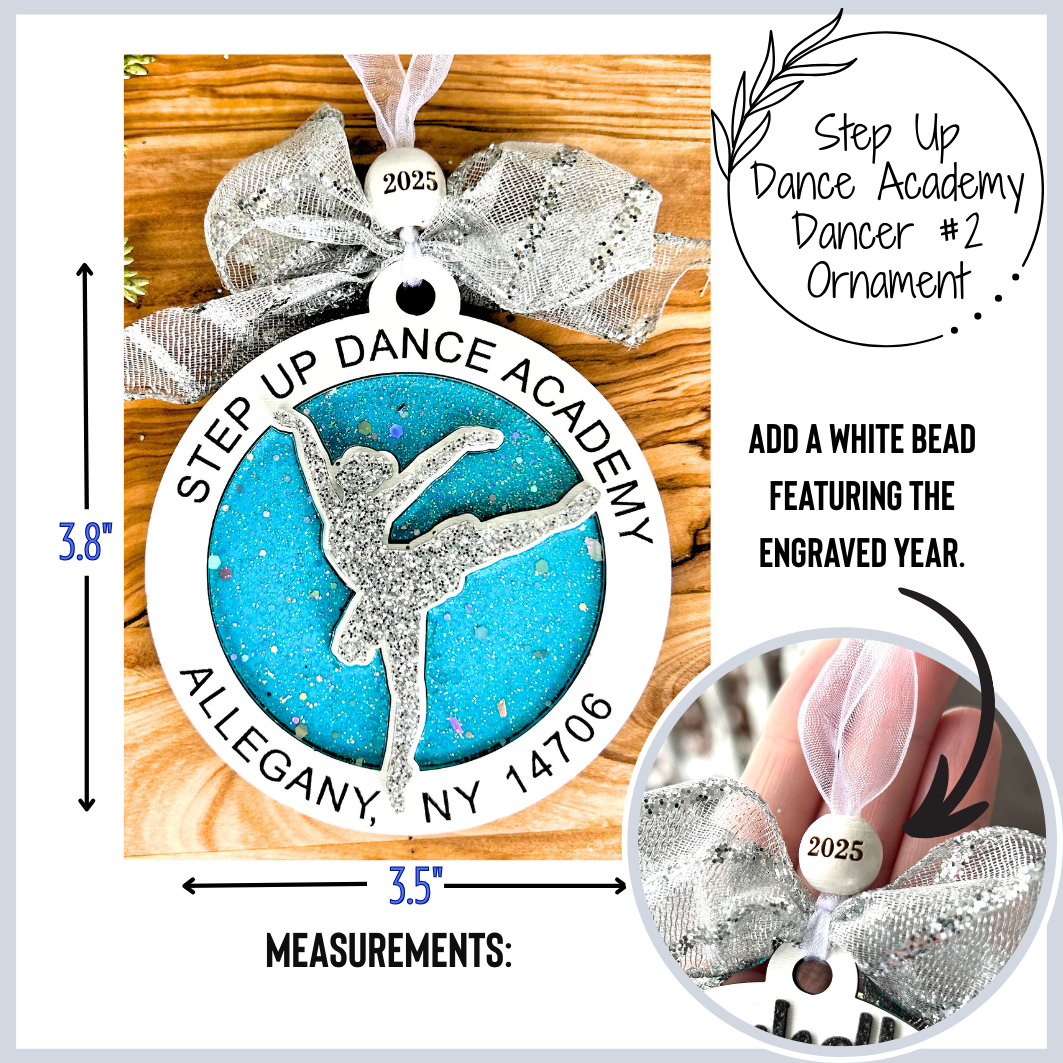 Step Up Dance Academy Ornaments