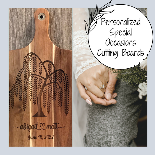 Personalized Special Occasions Cutting Boards